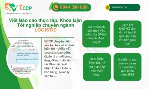 Viết Báo Cáo, Luận Văn Tốt Nghiệp Đại Học và Luận Văn Thạc Sĩ Ngành Logistics