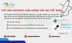 viết báo cáo, luận văn ngành Văn học Việt Nam – Chuyên nghiệp, Uy tín tại ECCP