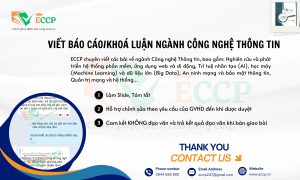 Viết Báo Cáo, Luận Văn Tốt Nghiệp Ngành Công Nghệ Thông Tin – ECCP
