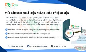 Viết Báo Cáo, Luận Văn Ngành Quản Lý Bệnh Viện – Dịch Vụ Chuyên Nghiệp Tại ECCP