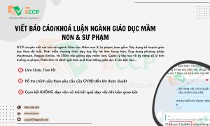 Viết Báo Cáo, Luận Văn Tốt Nghiệp Ngành Giáo Dục Mầm Non & Sư Phạm – ECCP